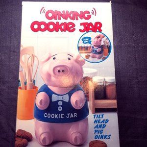 Vintage 90's "Oinking" Cookie Jar